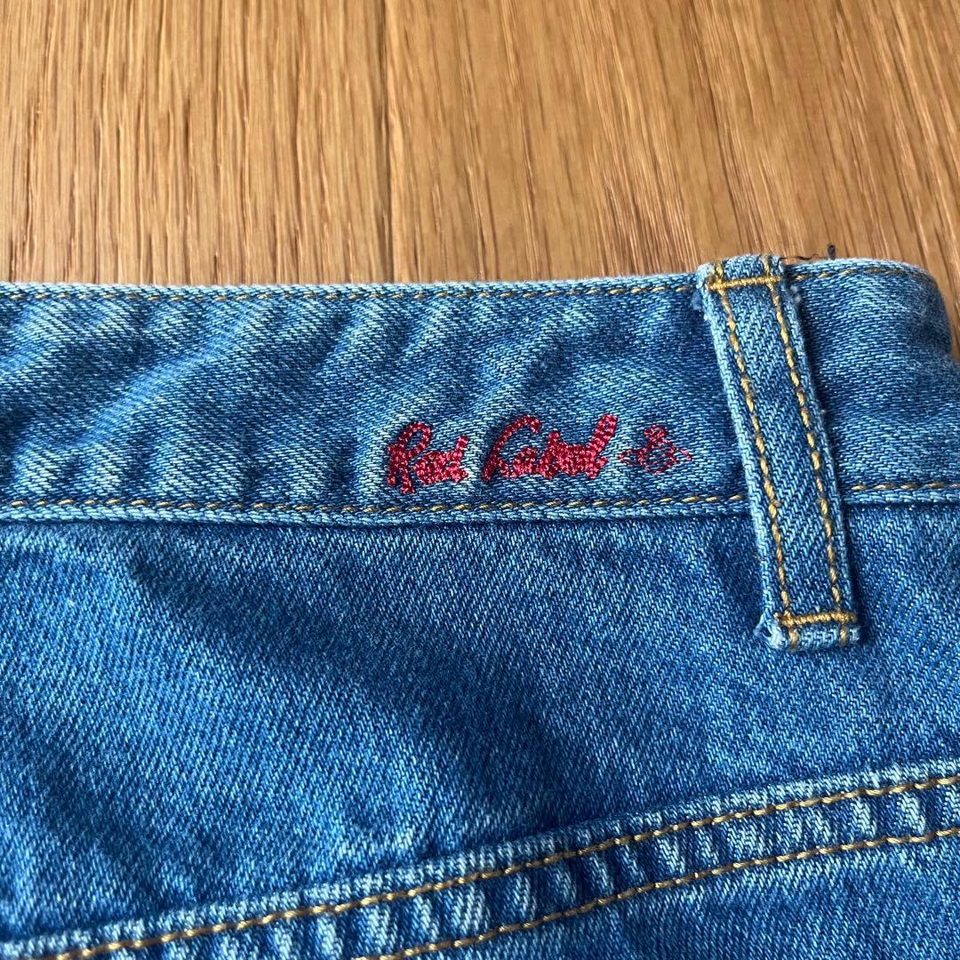 極美品★ Vivienne Westwood オーブ刺繍 デニム パンツ