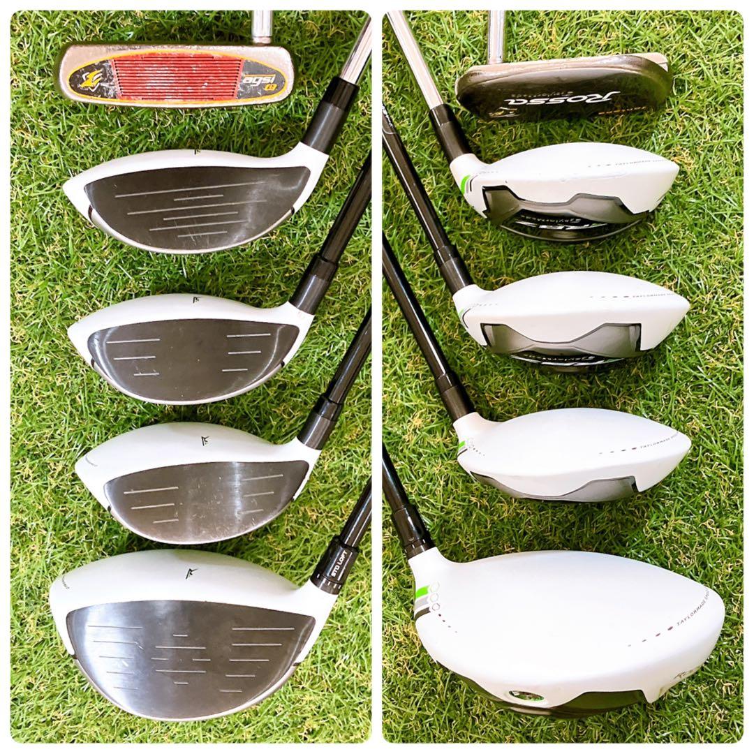王道 飛び系 即戦力 テーラーメイド RBZ メンズゴルフセット 初心者 右 S
