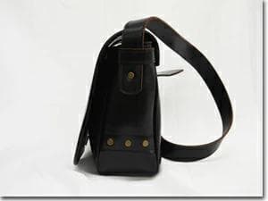Y'2 LEATHER　ヴィンテージ　茶芯ホースハイド　メールバッグ