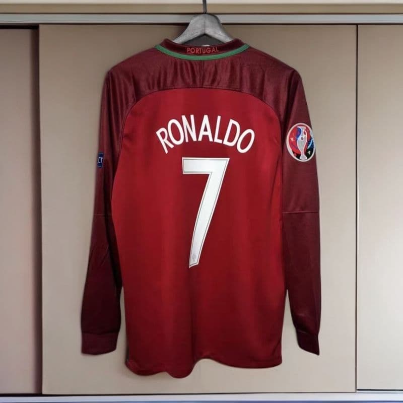 2016 ポルトガル代表 RONALDO 7番 長袖シャツ