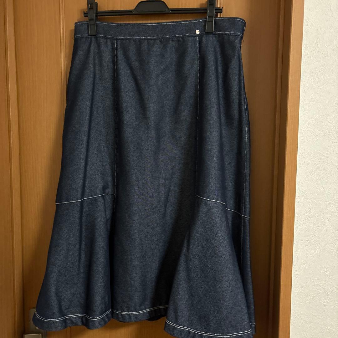 トゥービーシックデニムスカート50