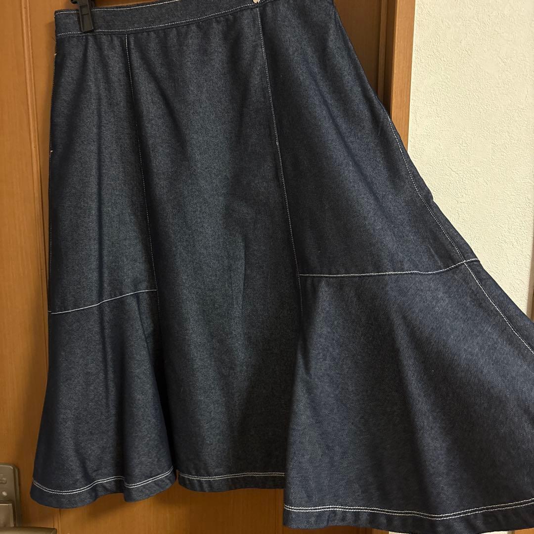 トゥービーシックデニムスカート50