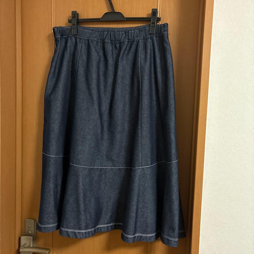 トゥービーシックデニムスカート50