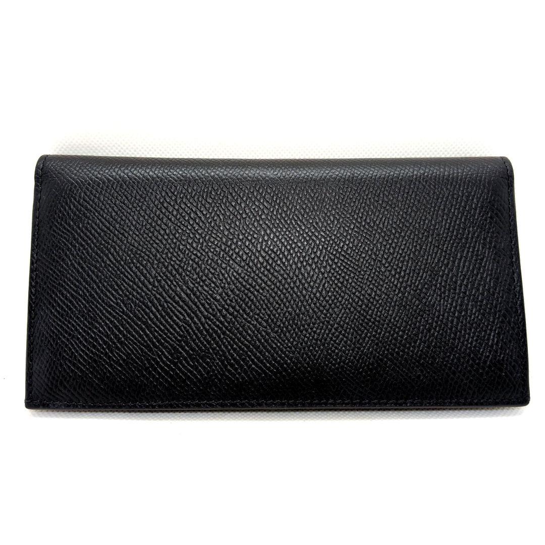 【極美品】セリーヌ　バーティカルウォレット　長財布　グレインドカーフスキン　黒