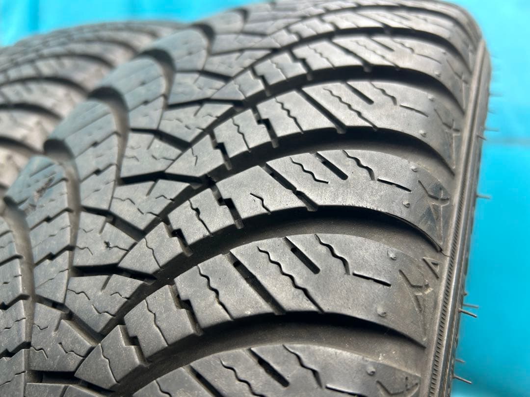 2024年製165/55R14バリ山！中古タイヤ2本セット　オールシーズンタイヤ