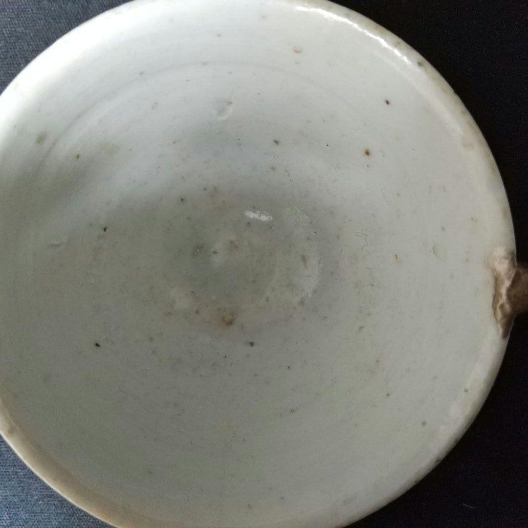 李朝  片耳杯  盃  希少  貴重  骨董  茶道具