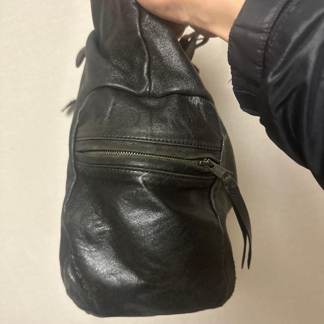 AKM レザーバック 本革