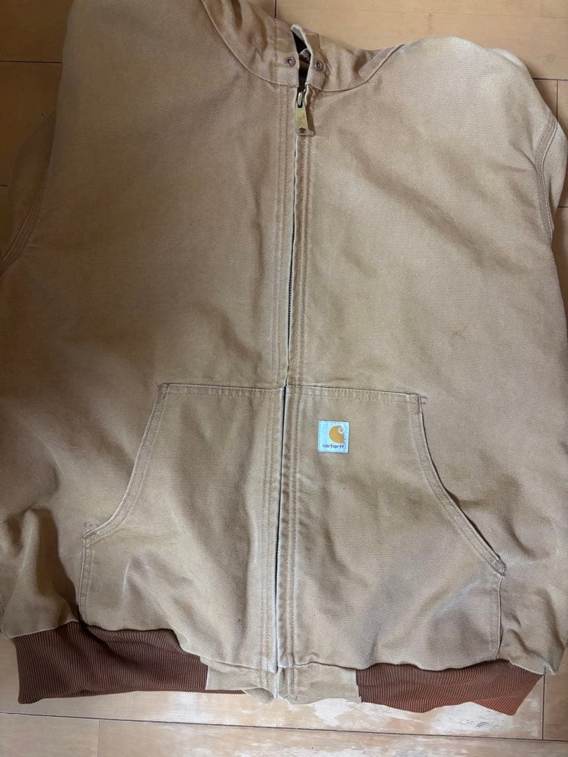 Carhartt フード付きジャケット ベージュ　XL