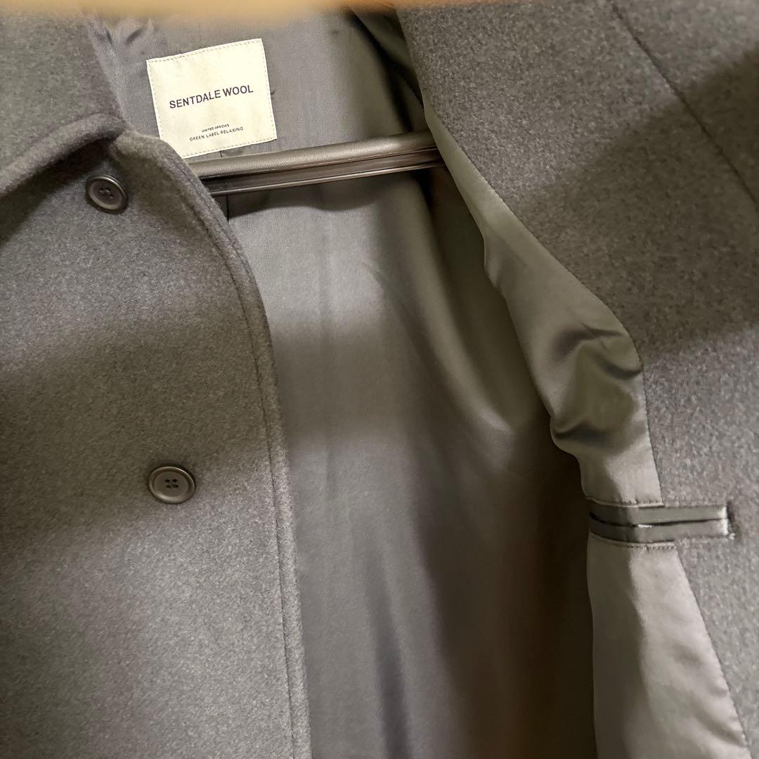 green label relaxing セントデールウールステンカラーコート