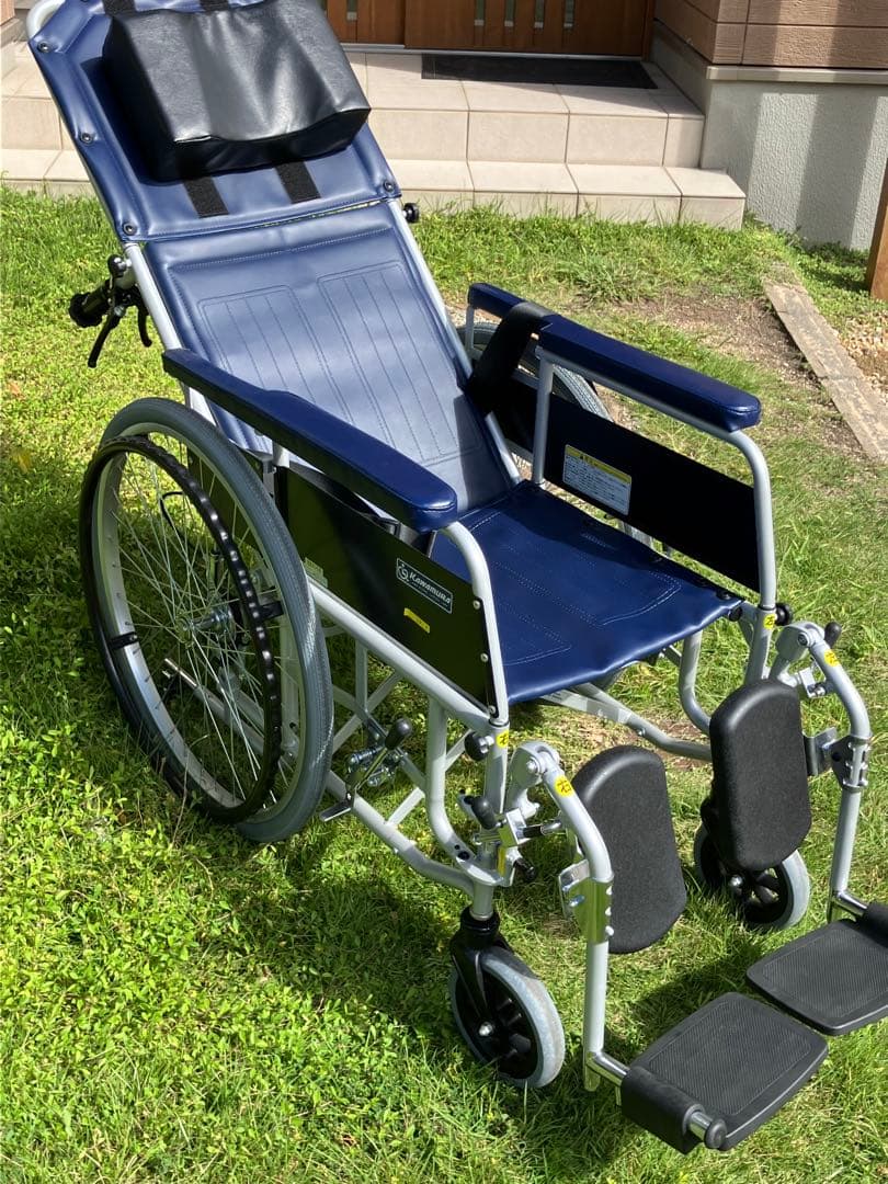 超美品！24インチ 自走、介助用車椅子 カワムラサイクル