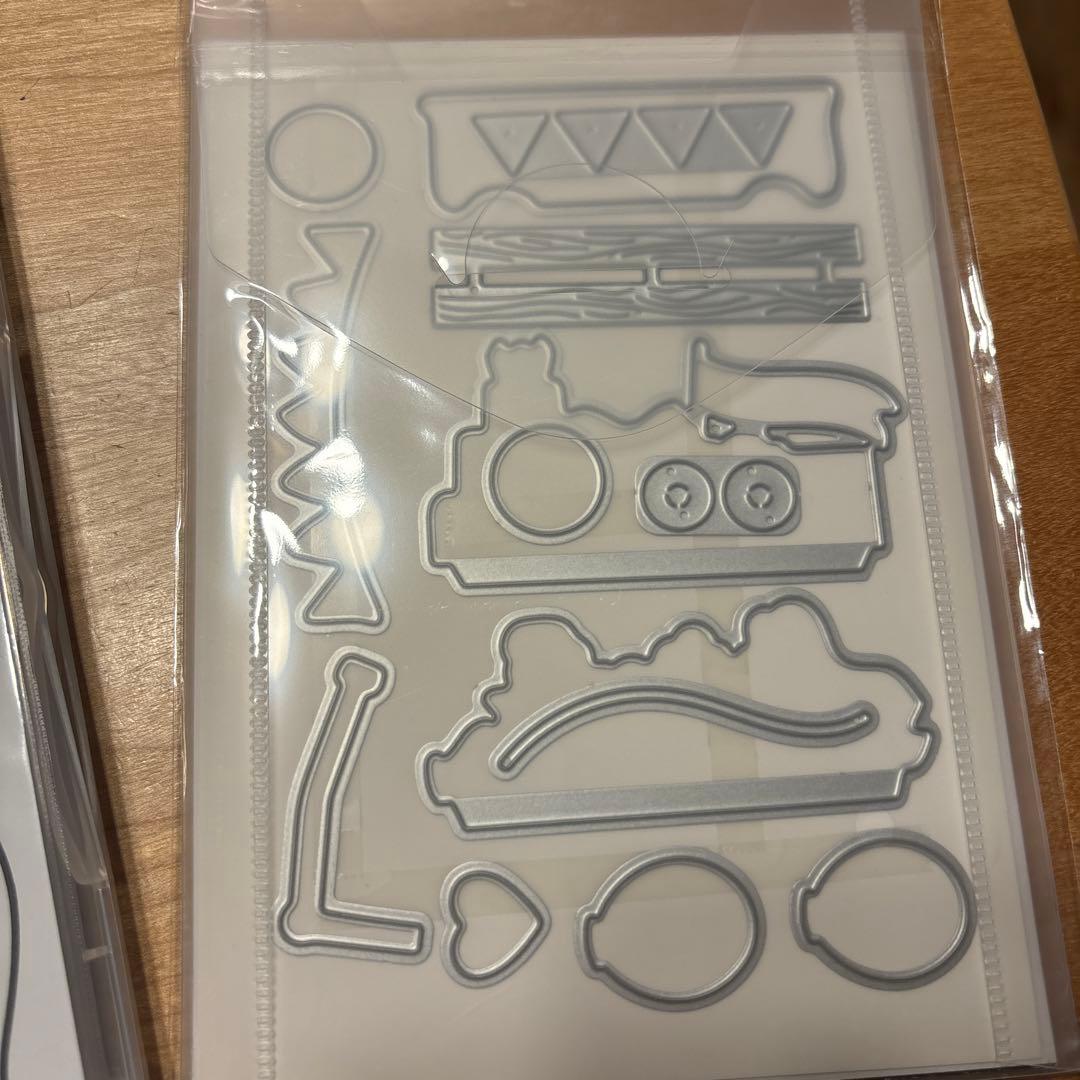 未使用⭐︎パーティー用スタンプ＆ダイカットセットスタンピンアップ