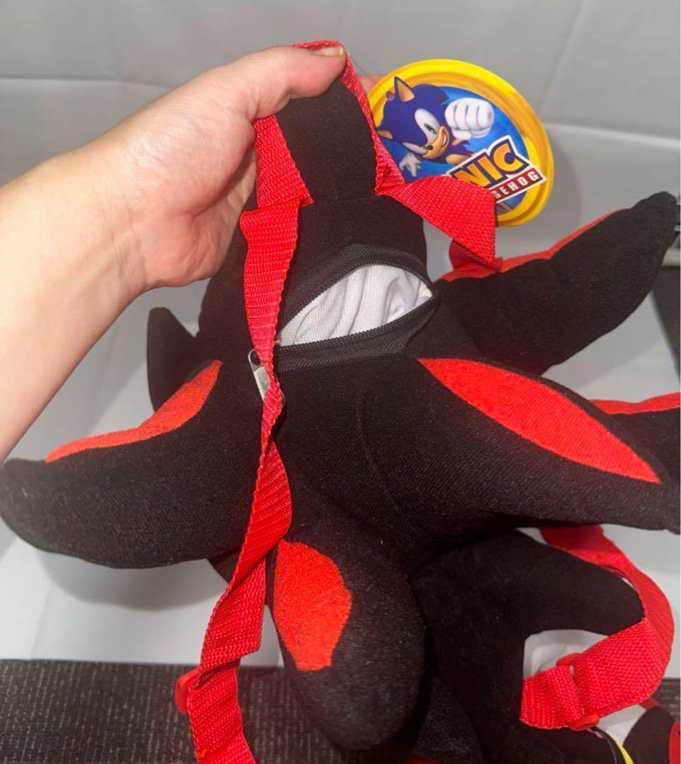 シャドウ・ザ・ヘッジホッグ リュック ぬいぐるみ リュック