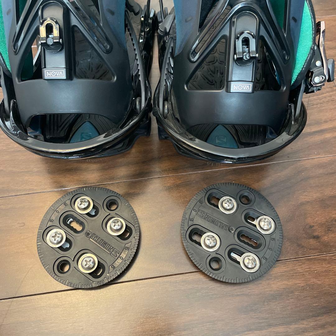 Salomon NOVA Sサイズ スノーボード ビンディング 美品 サロモン