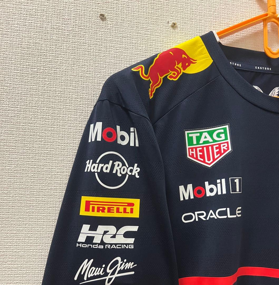2025オラクルレッドブルレーシングチームTシャツ公式オフィシャル Mサイズ