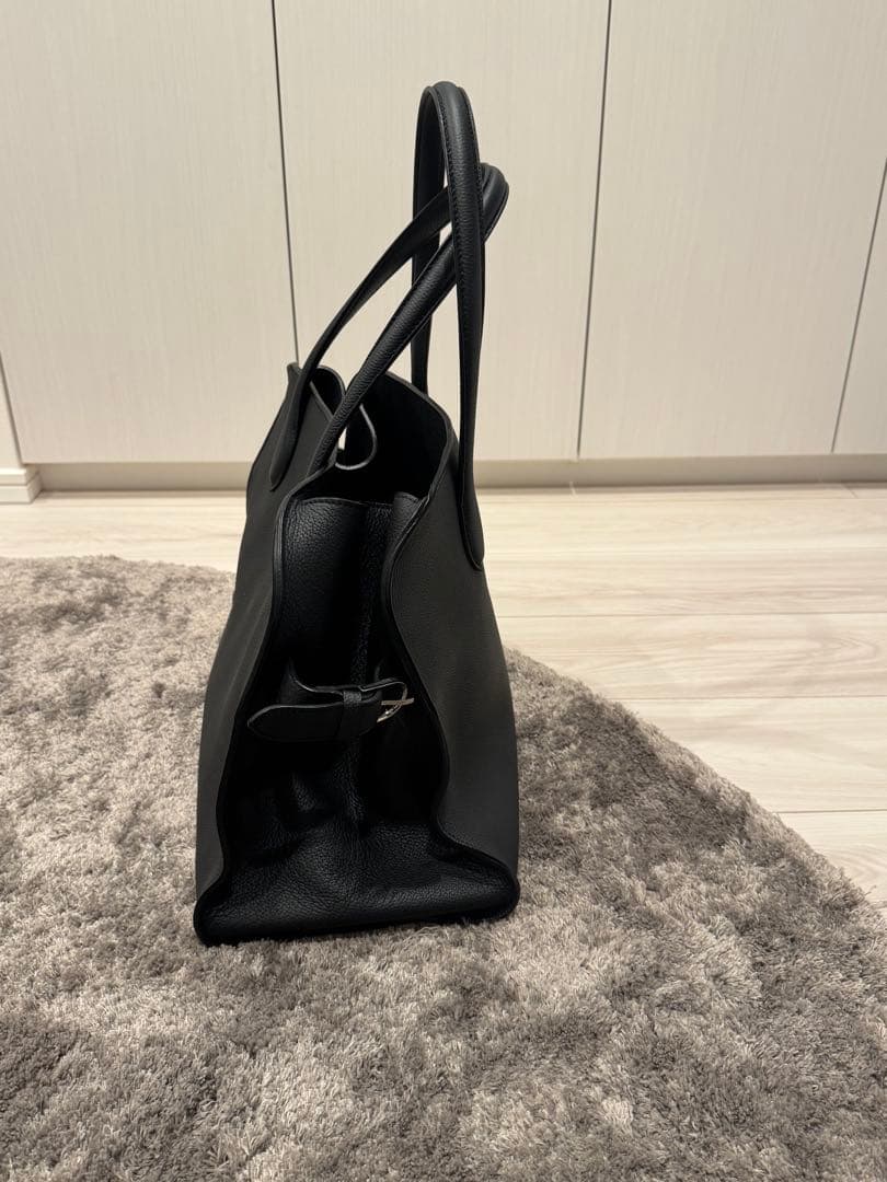 極美品 The Sole Montecarlo ボストントート ブラック