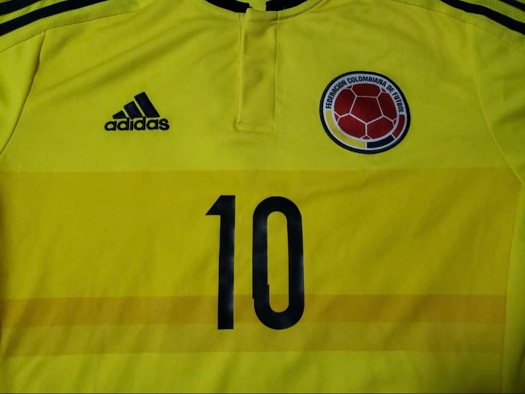 adidas コロンビア代表 ユニフォーム　ハメスロドリゲス　#10