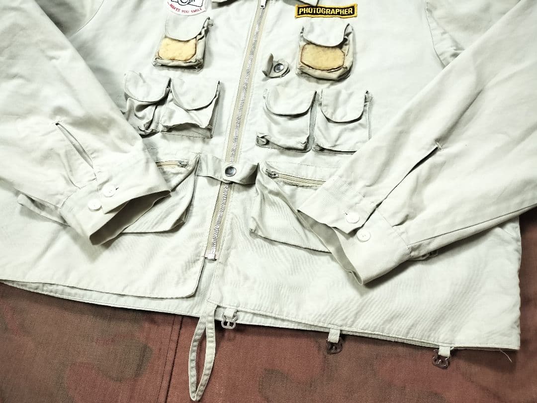 70s blacksheep フィッシングジャケット　XL カメラマン
