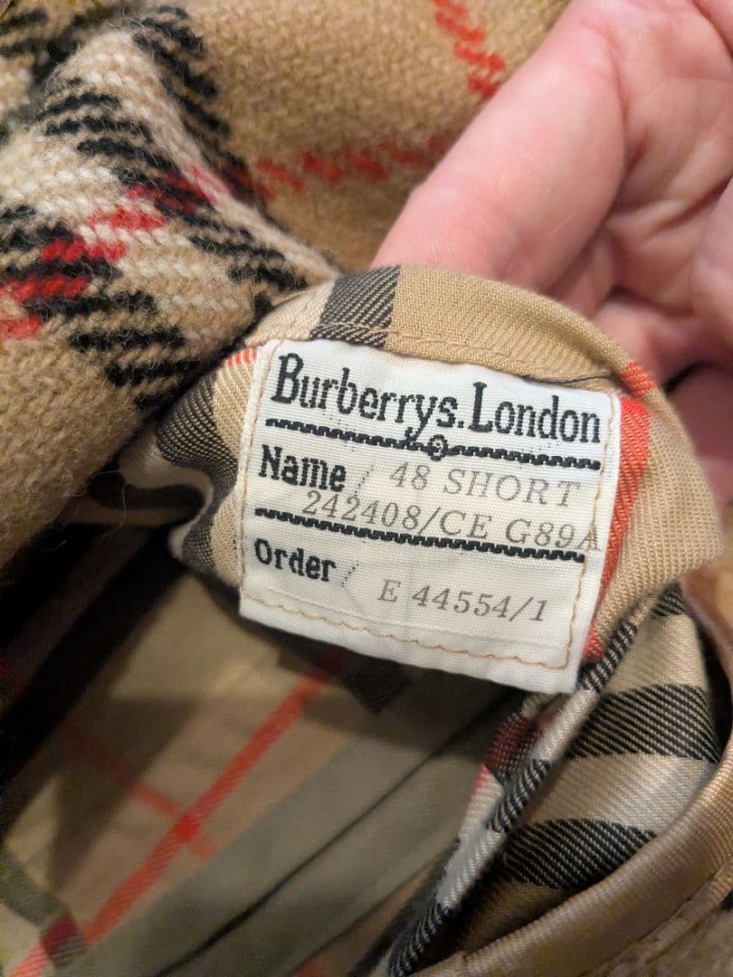 ヴィンテージ Burberrys バーバリー イングランド製 トレンチ コート