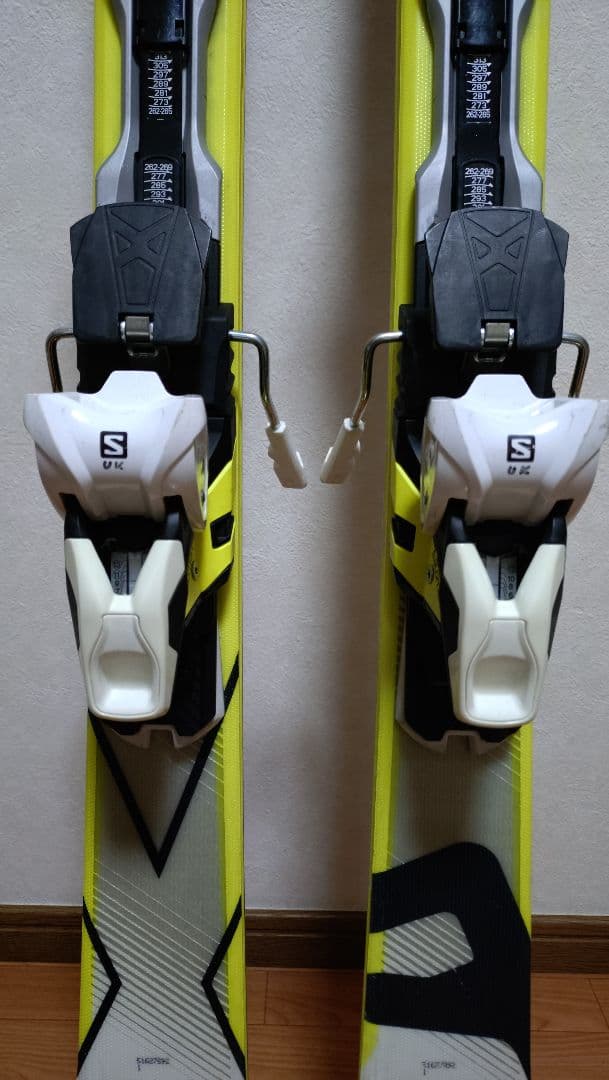 Salomon X-MAX スキー イエロー/ブラック/165cm