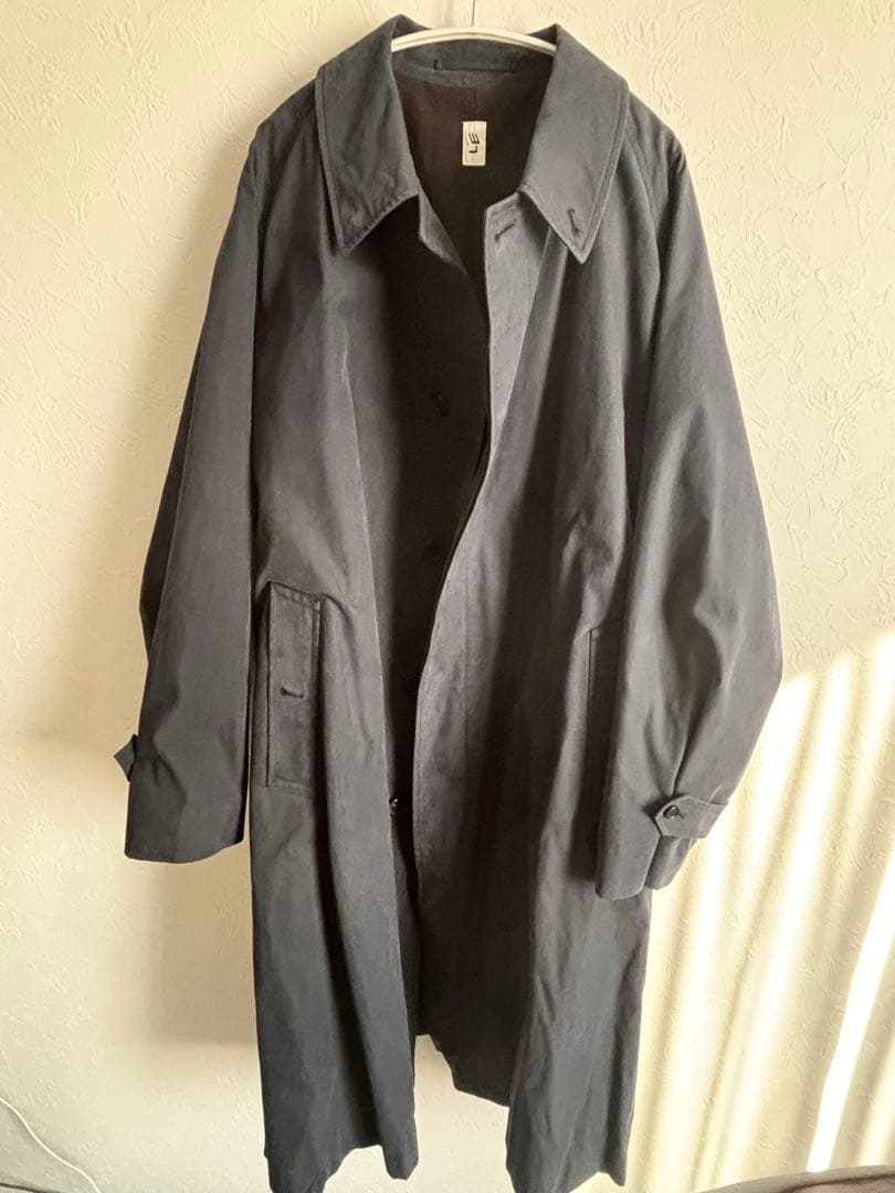 L’ECHOPPE レショップ LE C/P ギャバ バルカラーコート 3