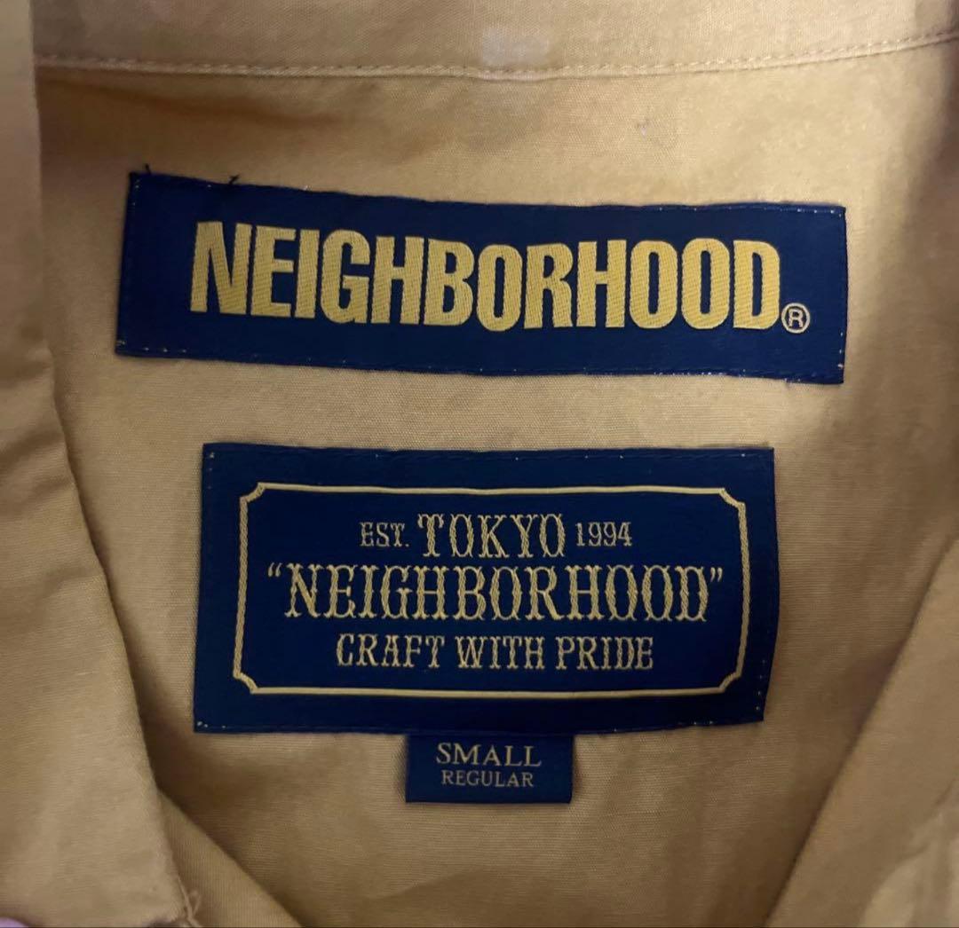 NEIGHBORHOOD マスタードイエローシャツ Sサイズ