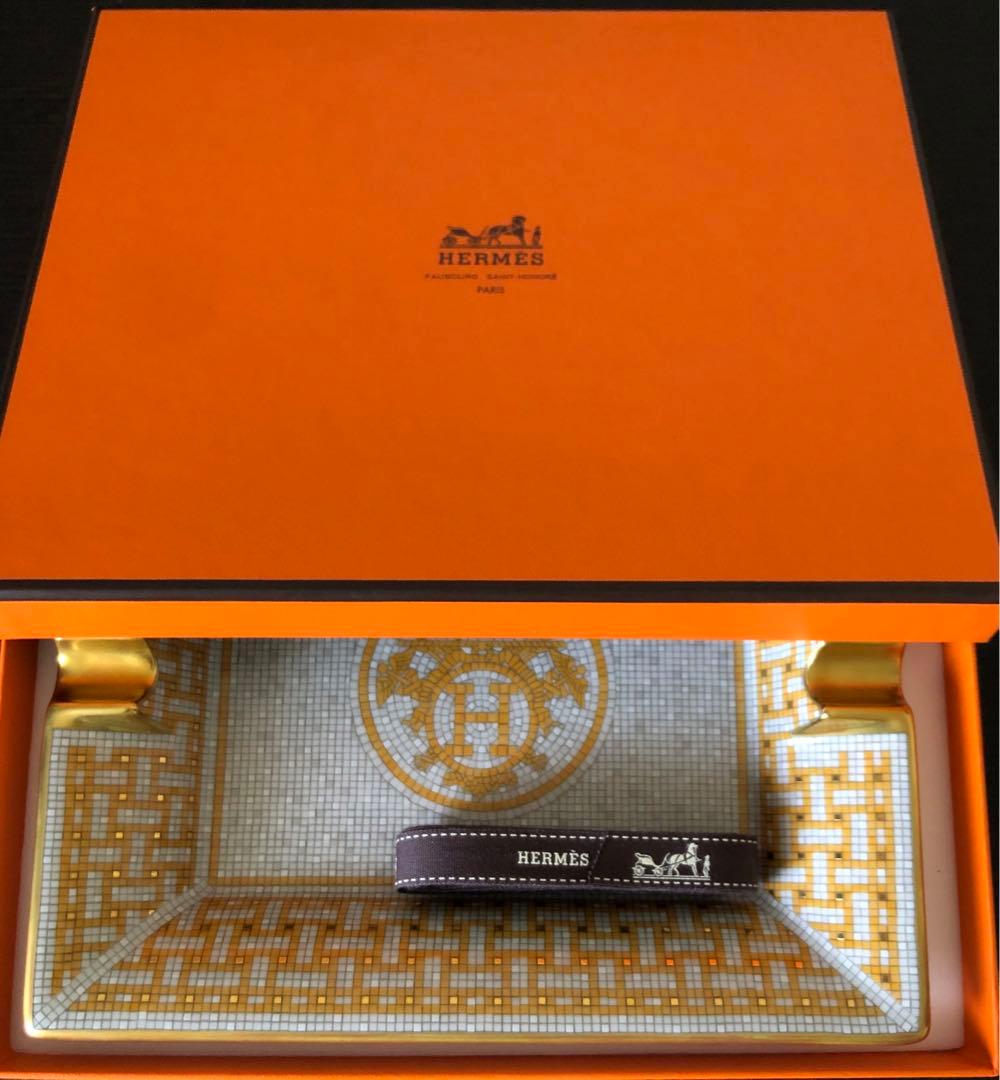 新品、未使用品 Hermes エルメス　モザイク ヴァンキャトル　灰皿