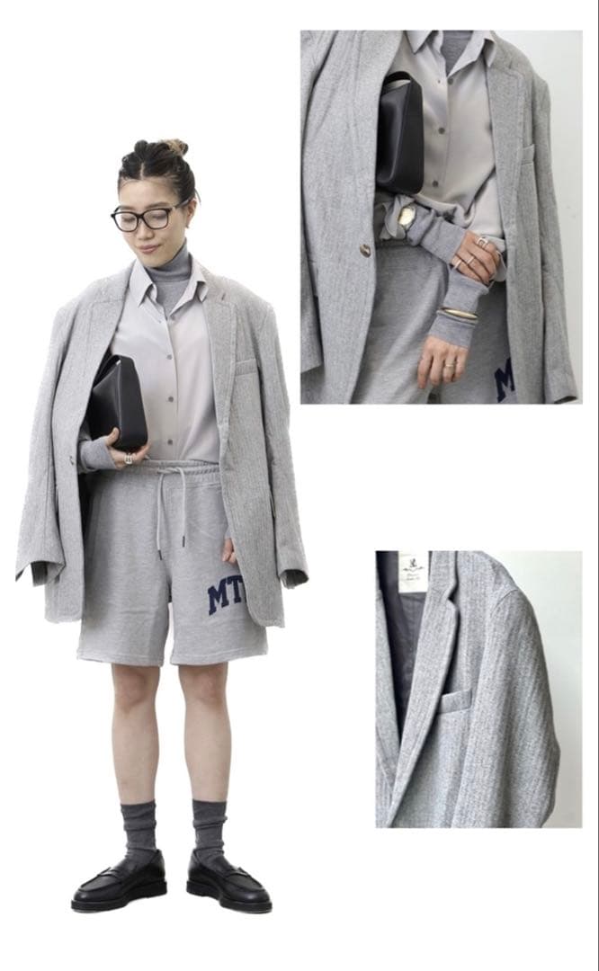 やよさん専用　アパルトモン　Rib Turtlneck Knit リブタートル
