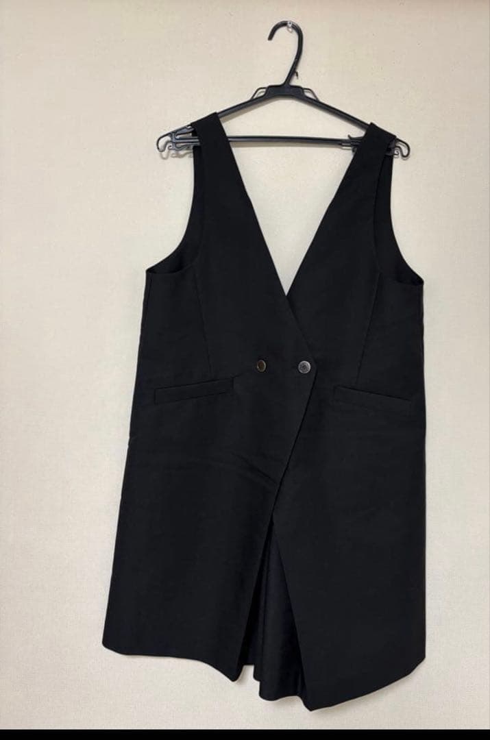 ランバンオンブルー　ショートサロペットパンツ