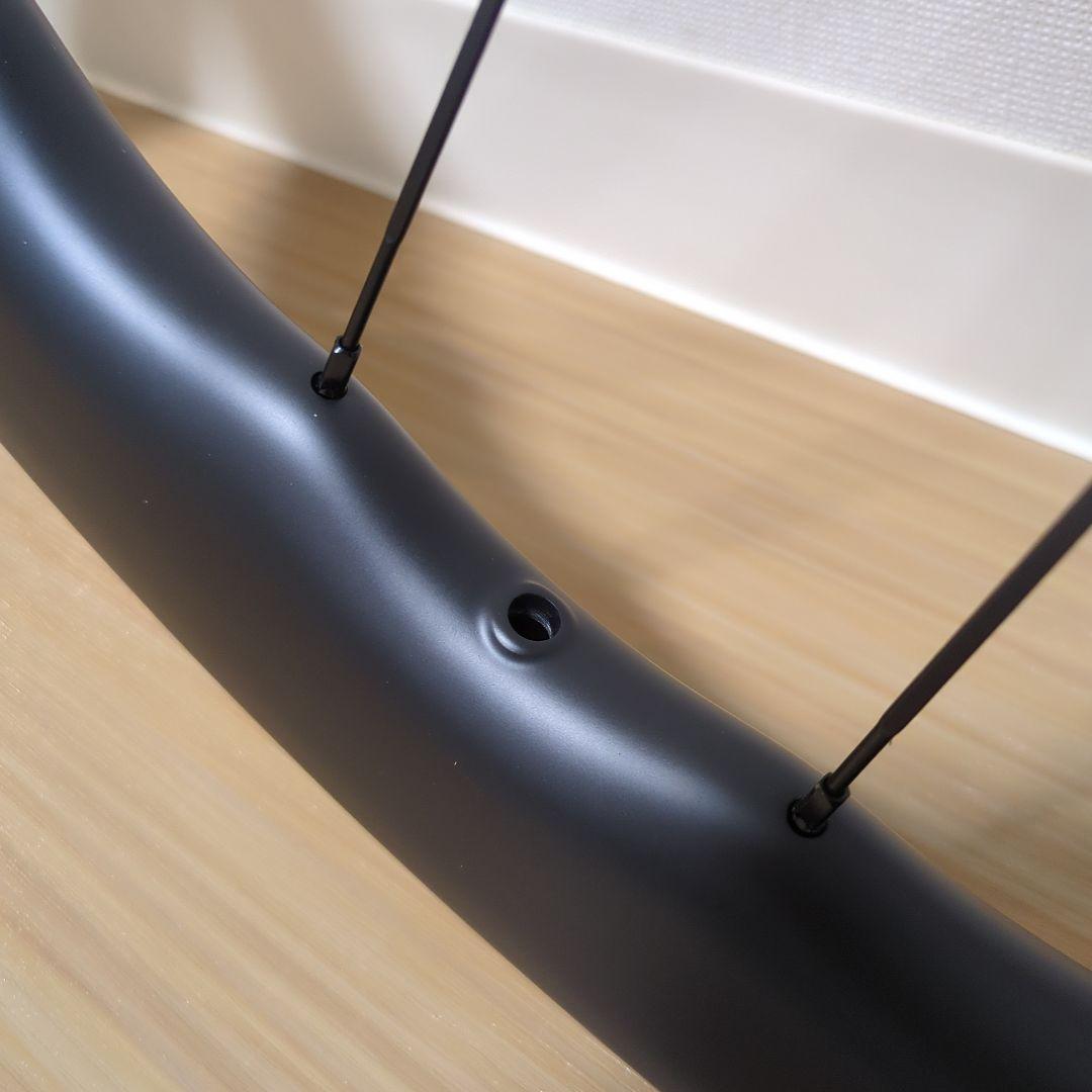 最終値下げ 未使用品 軽量 カーボンホイール ディスクブレーキ用 50mm