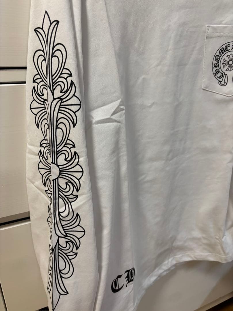 CHROME HEARTS 長袖シャツ ホワイト