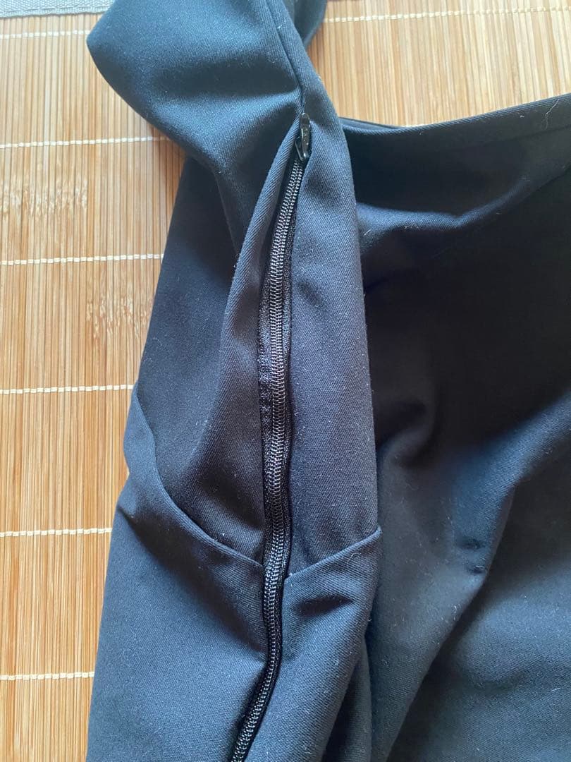 【美品】 mu_ POSTMAN BAG / BLACK ポストマン バッグ