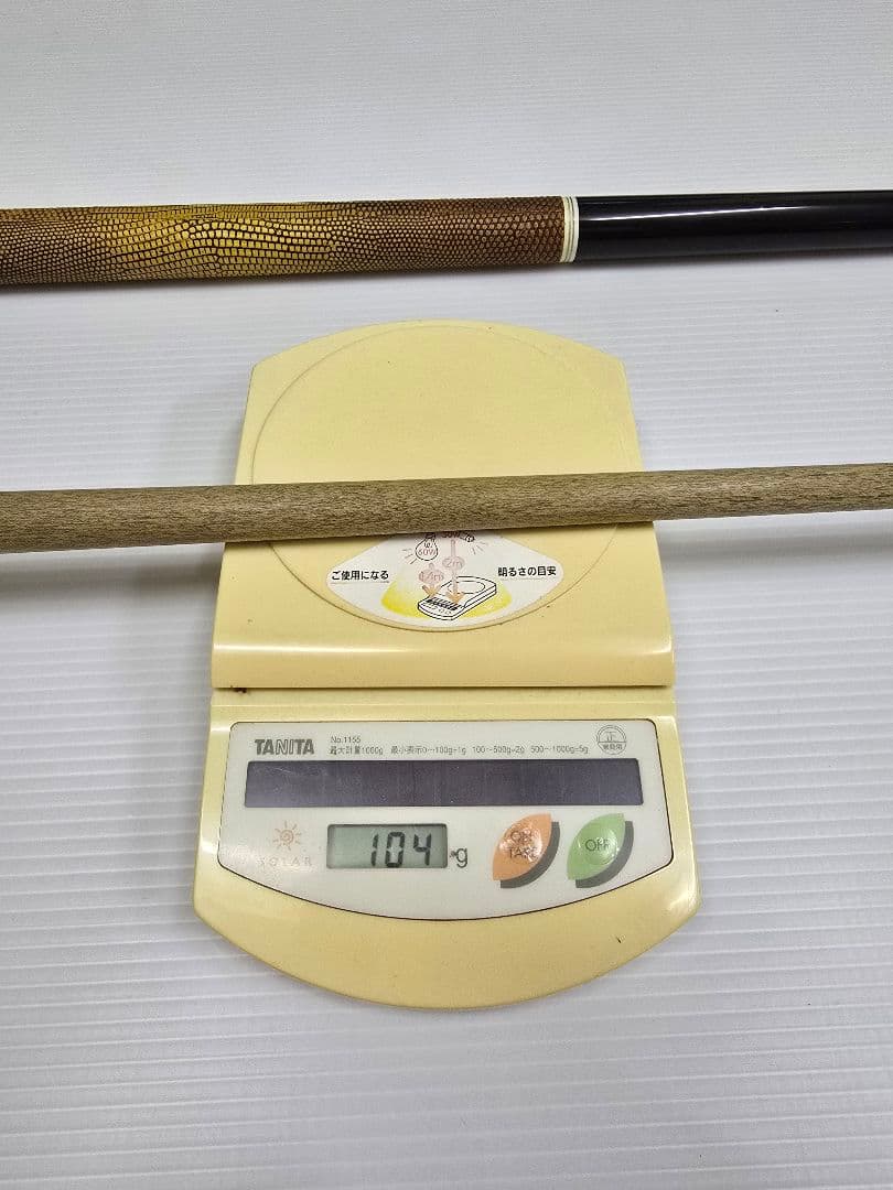 ADAM MUSASHI 革巻き／シャフト2本 再出品