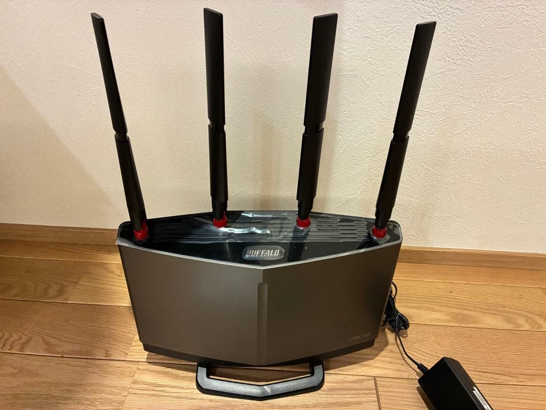 BUFFALOのWXR-6000AX12P/D 無線LANルーター 本体