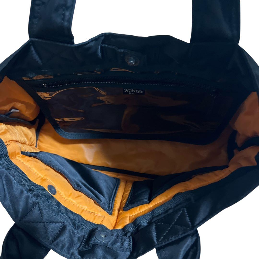 【極美品】PORTER ポーター　タンカー　トートバッグ　S ブラック