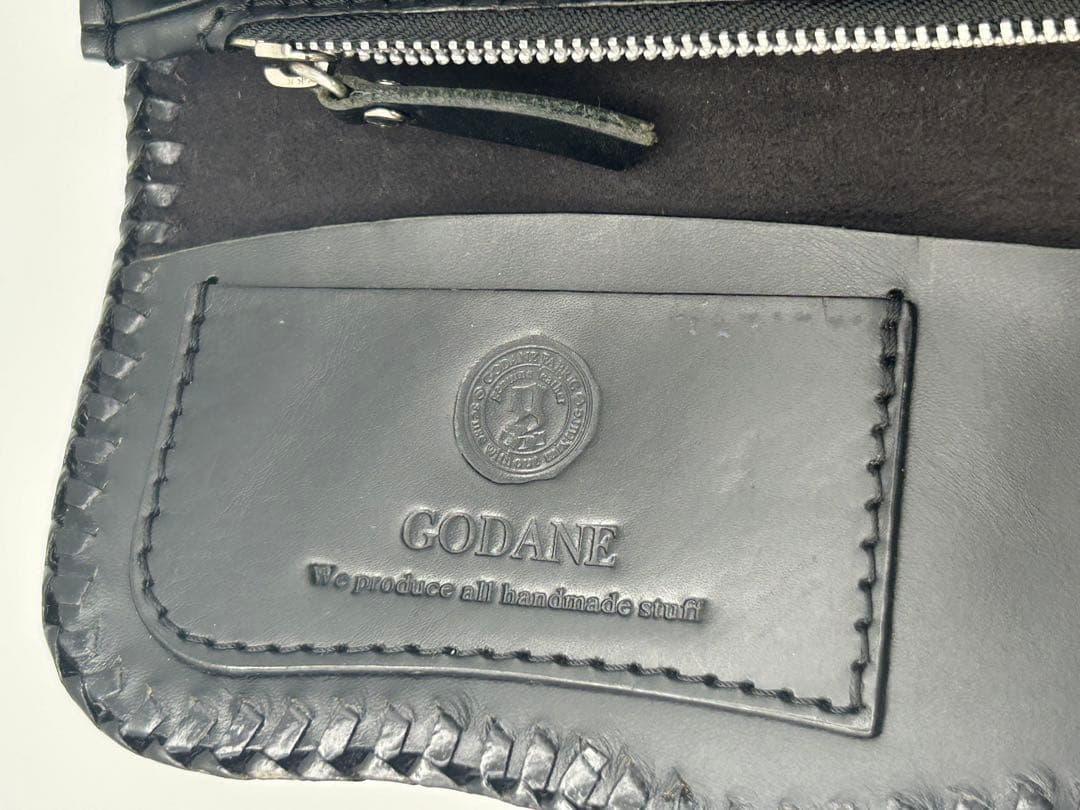 GODANE 財布　クロコ　ゴダン