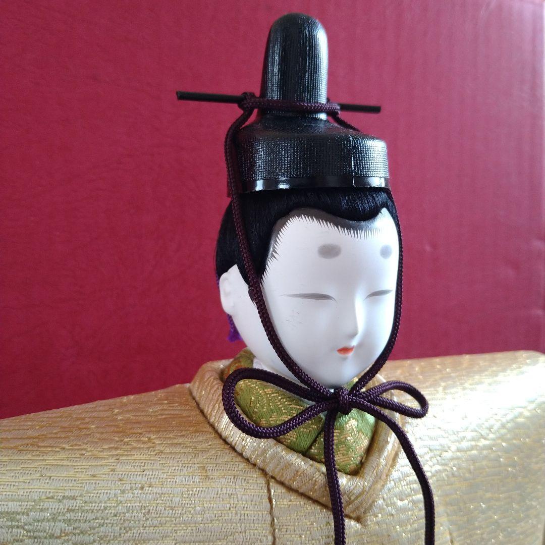 立ち雛 雛人形 神雛 彩華立雛 木目込み人形 台座付き