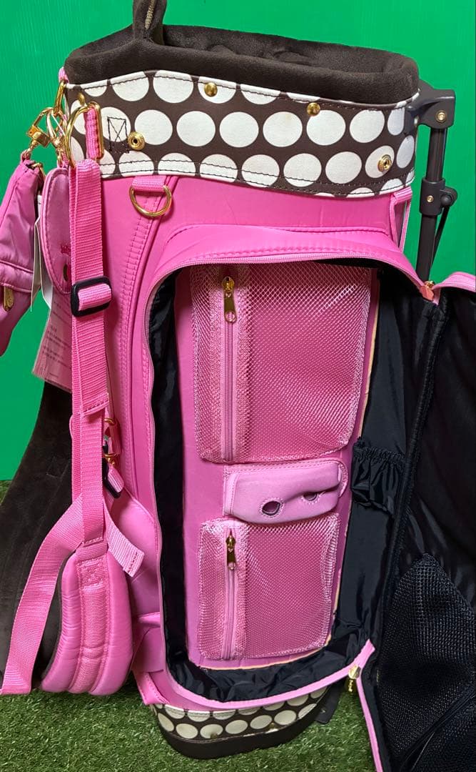未使用品　レディース　Keri golf スタンド式キャディバッグ
