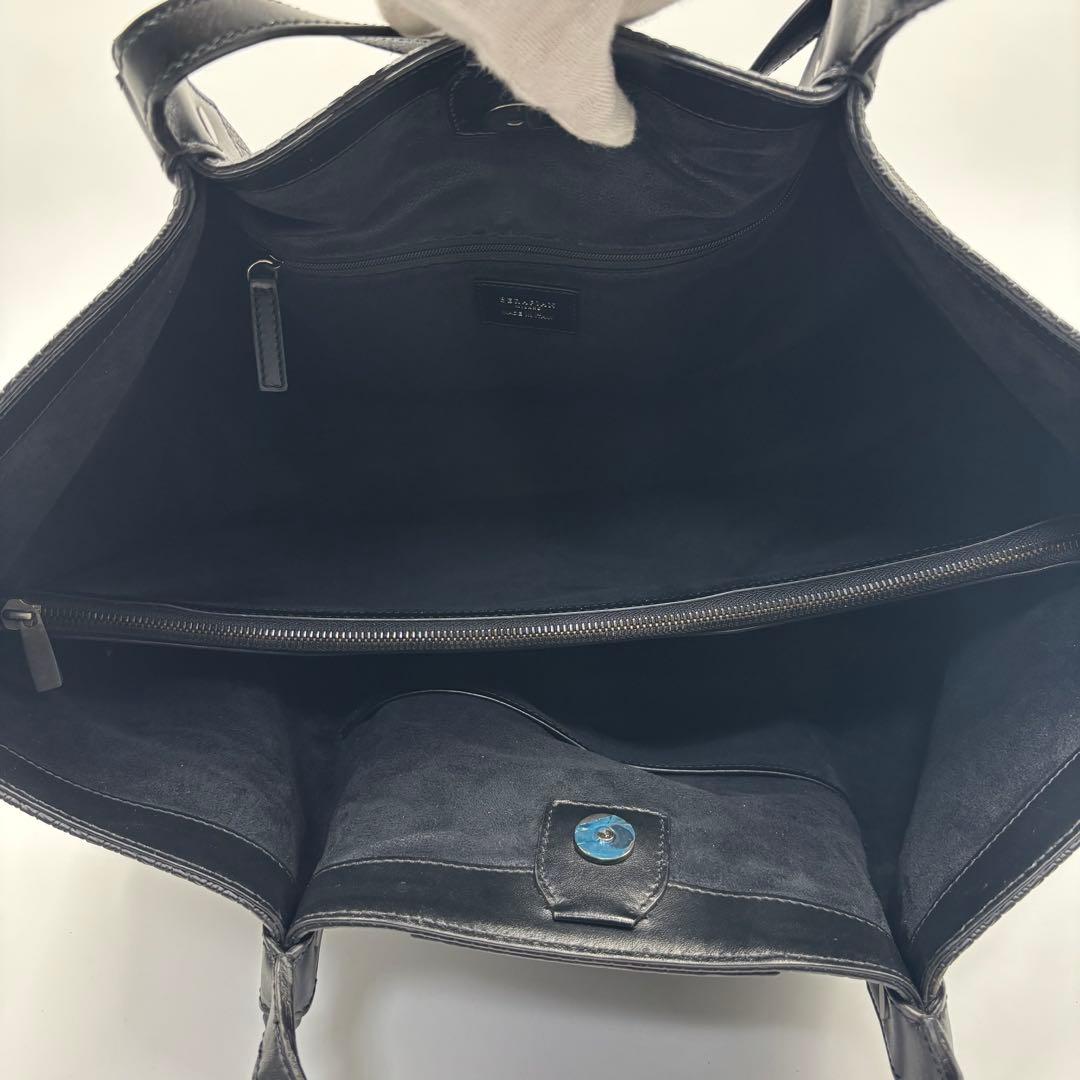 serapian セラピアン トートバッグ SECRET シークレット ブラック