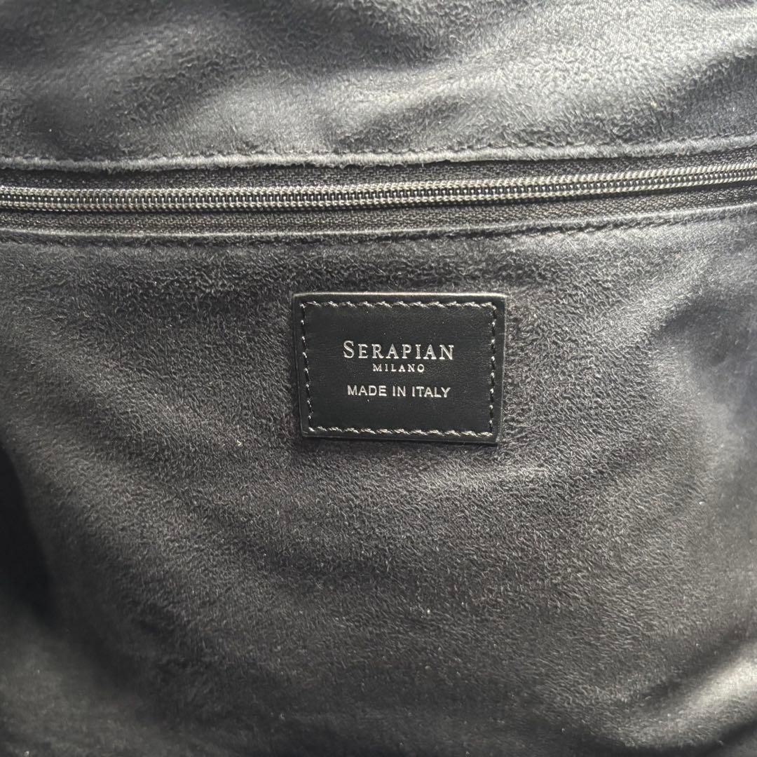 serapian セラピアン トートバッグ SECRET シークレット ブラック