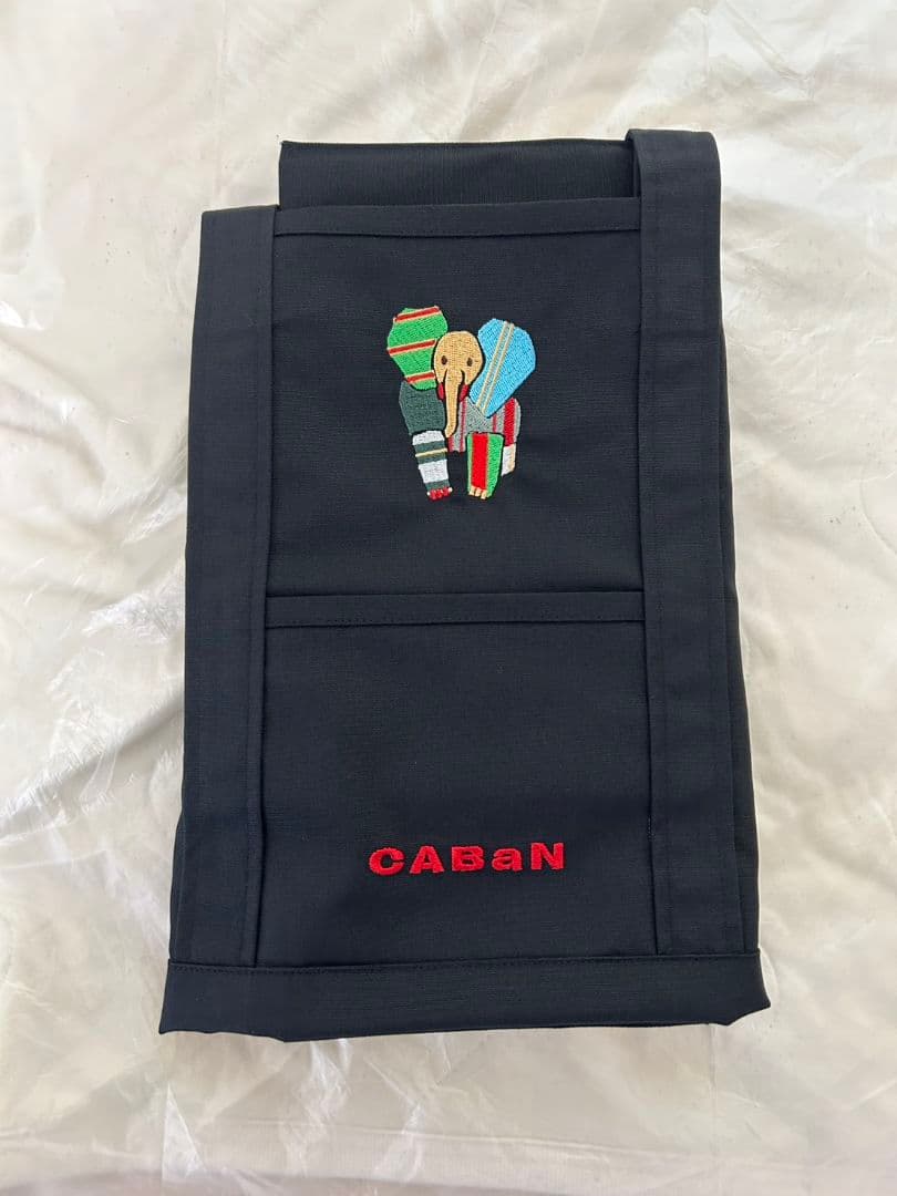 新品　CABaN Elephant　刺繍 プレイフルトートバッグ　キャバン