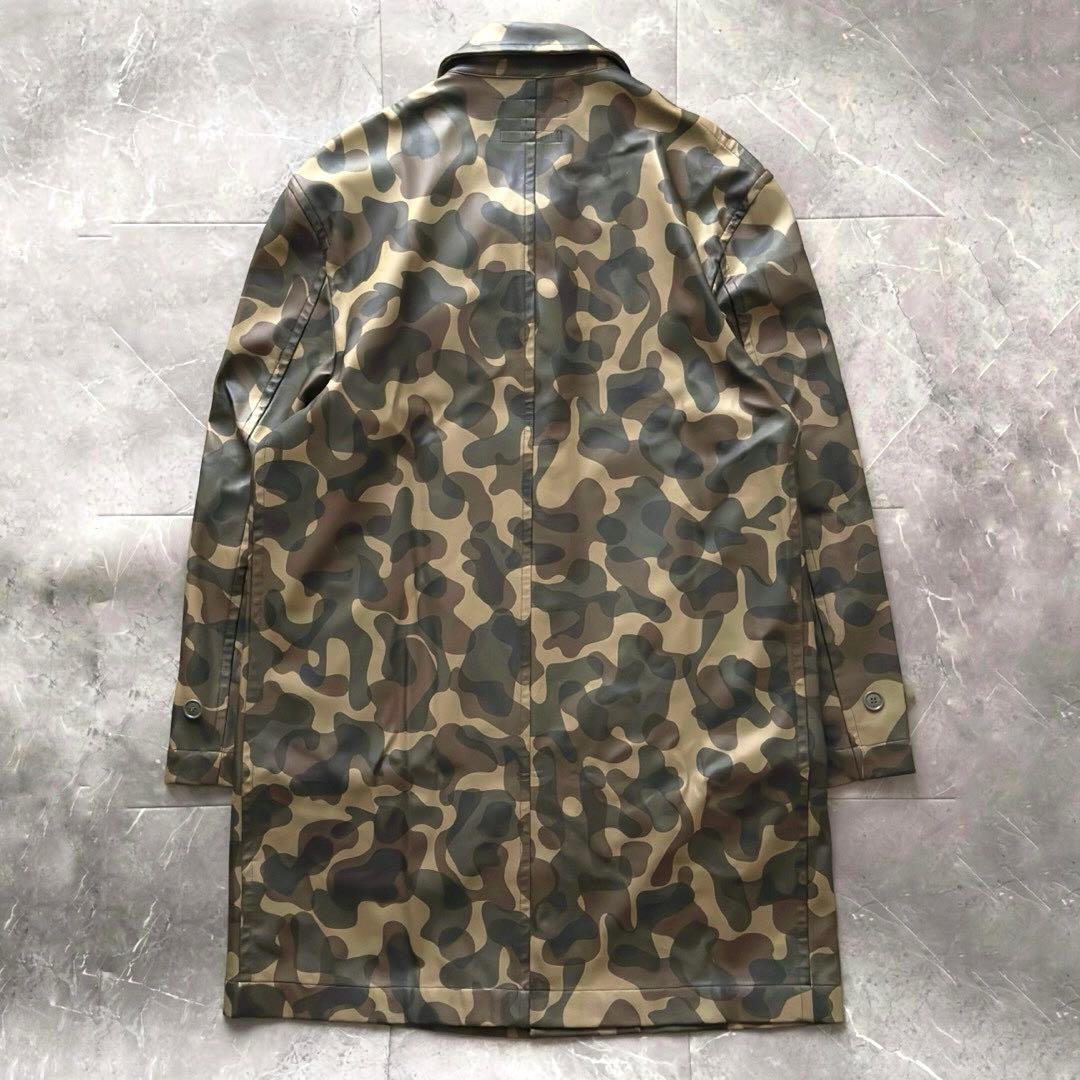 COMME des GARCONS SHIRT カモフラ柄 ステンカラーコート