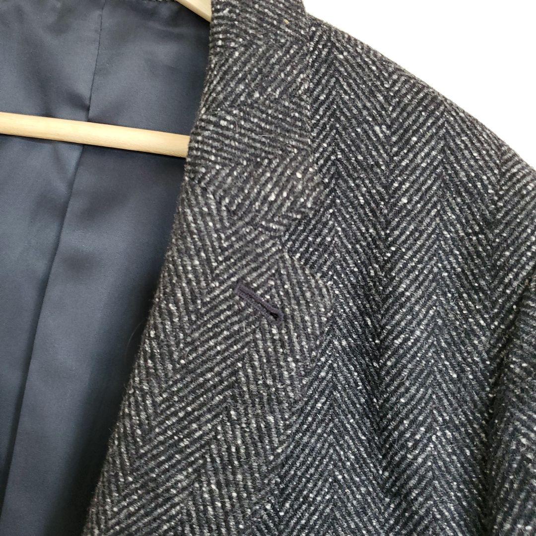 Paul Smith チェスターコート グレー　ツイードぽい 美品 L メンズ