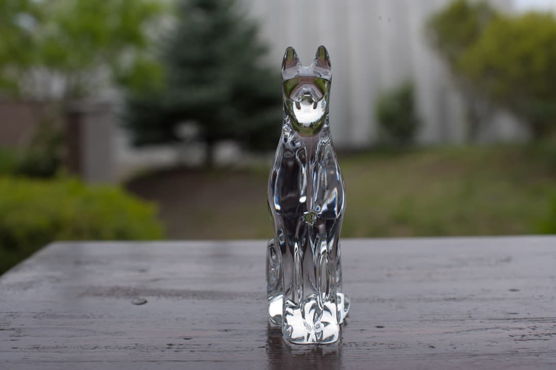 ■   新品同様！！ バカラ シェパード イヌ dog  犬 Baccarat