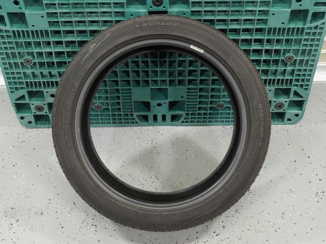 た*き様 中古タイヤ ダンロップ ルマンⅤ 215/45R18 4本 DL LE