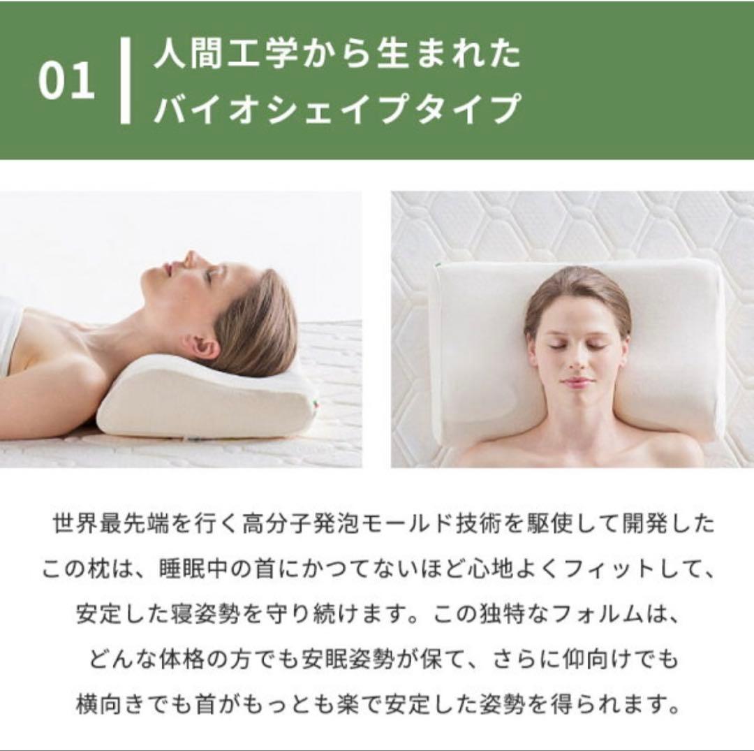 マニフレックス　バイオシェイプピロー　エリオセルMF 波型枕 レギュラータイプ