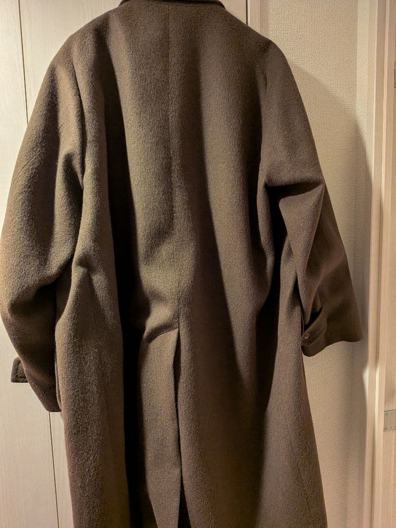 ジャケット・アウター AURALEE23AW BABY CAMEL FLANNEL COAT