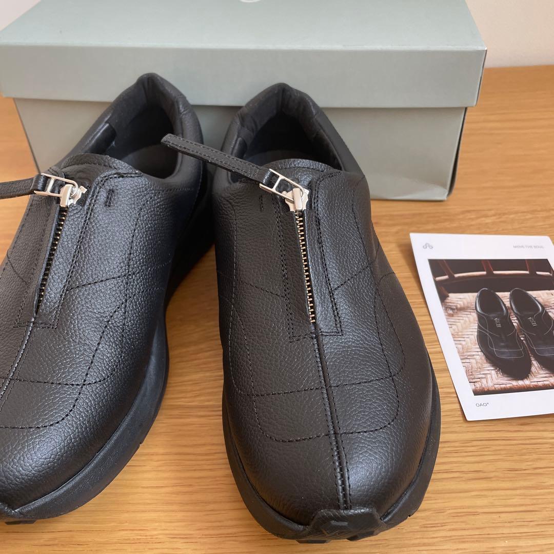 OAO SUNLIGHT CORE レザー スニーカージップビームス試着程度美品