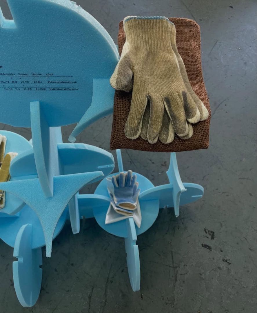 即日発送　24aw a machine glove on glove