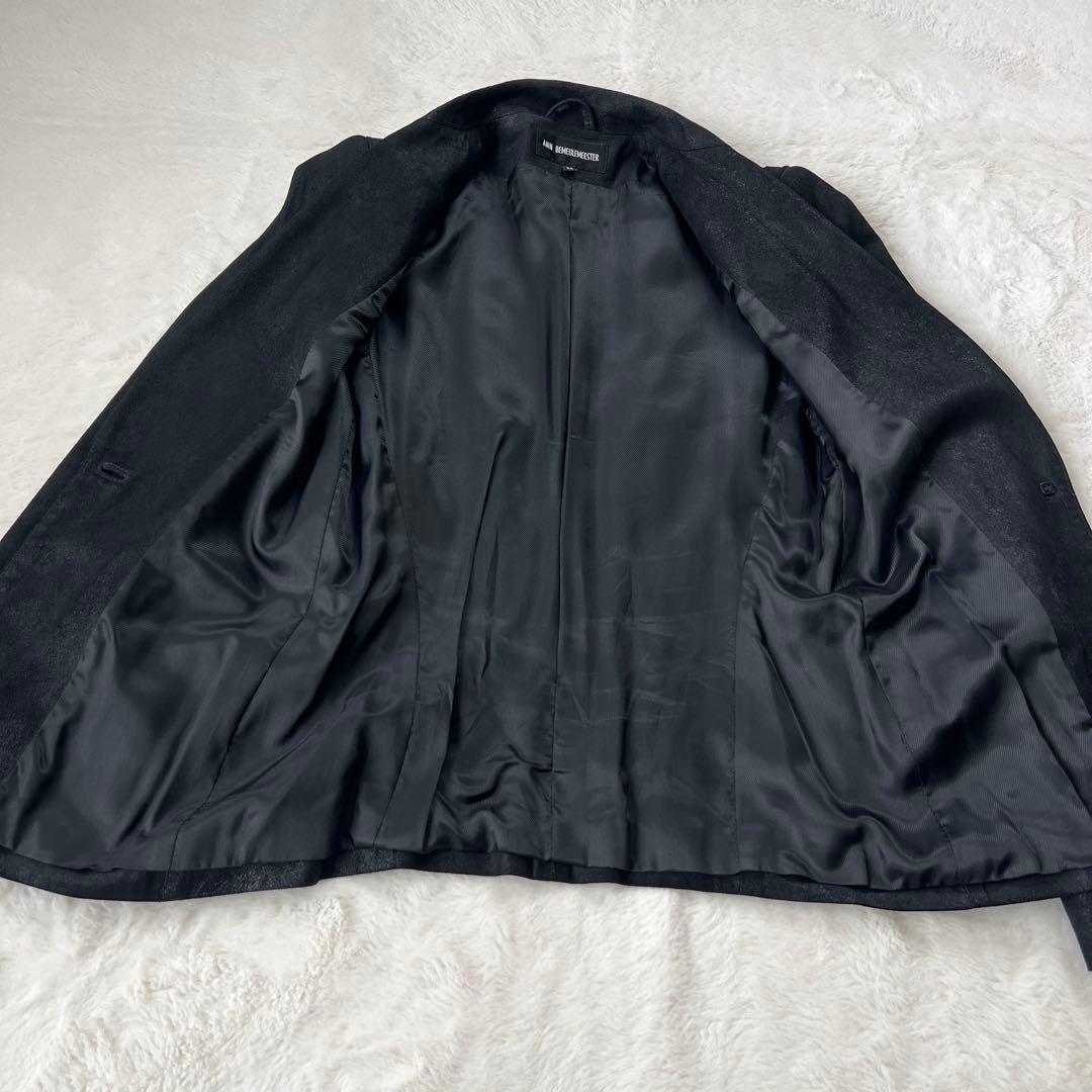 希少✨ANN DEMEULEMEESTER テーラードジャケット　黒　36