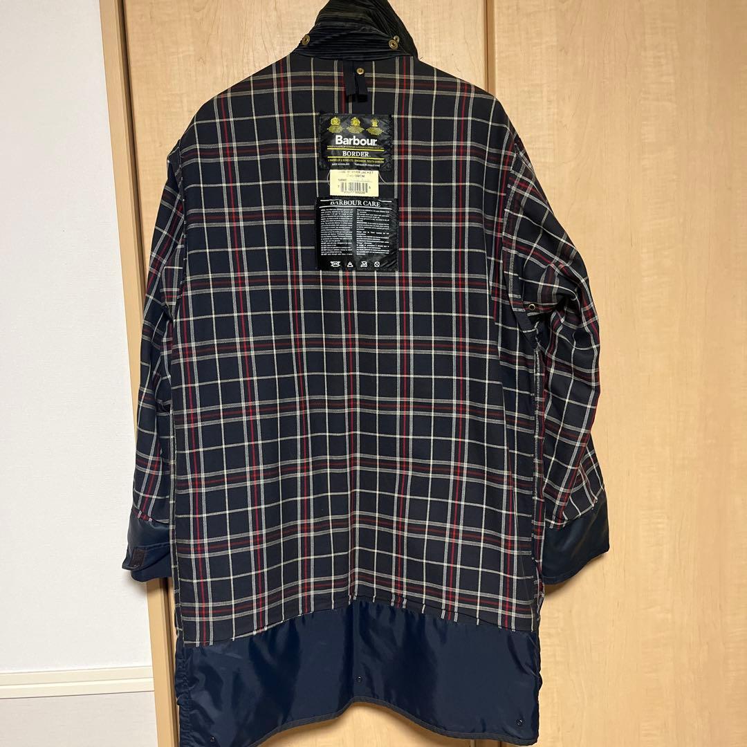 Barbour Border C40 Navy 英国製 ビンテージ ボーダー